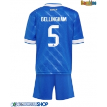 Maglie da calcio Real Madrid Jude Bellingham #5 Terza Maglia Bambino 2025-26 Manica Corta + Pantaloni corti)